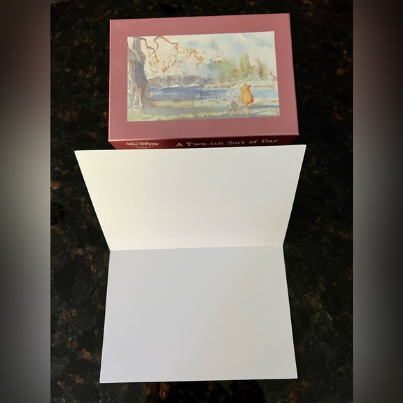 Walt Disney Gallery Office Disney Gallery Pooh Piglet Notecards Box